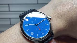 第353集 Good Summer Watch Nomos Club / 德國Nomos Club 年輕活力運動潛水系列 /絕配湖水藍霓虹橙