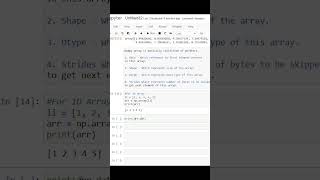 Day-73 |Numpy Function 3 | Mechanical to data scheme #coding #datascience #ml #numpy #python #sql