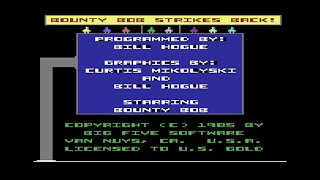 [Commodore 64] Bounty Bob Strikes Back! (1985) Longplay