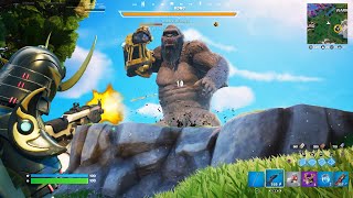 FIGHTING *KING KONG* in Fortnite!