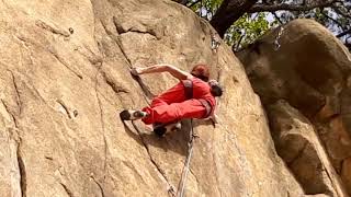 rock climbing 삼성산 일봉루트 해랑[5 .11d]완등 윤은미클라이밍 2020 04 25