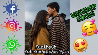 Santhosh Subramaniyam Bgm | WhatsApp Status and Ringtone