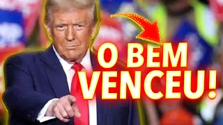 DONALD TRUMP É ELEITO NOS EUA E A ESQUERDA E A GLOBO SE DESESPERAM NO BRASIL E NO MUNDO!