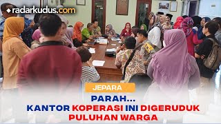 Persulit Pencairan Dana, Puluhan Nasabah Geruduk Koperasi Mintorojo, Begini Kronologinya!!