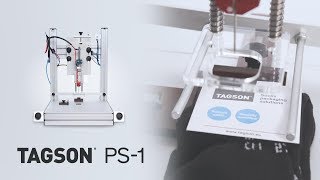 Maximize Efficiency with Tagson PS-1 | The Ultimate Automated Tagging Machine for Textiles