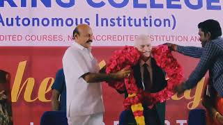 V S B Engineering College Freshers day 2023 Glimpses