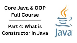 Constructors In Java | Core Java & OOP Full Course Part-3