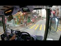 【運転席展望】大坑道 + 黃泥涌峽道 ～ 74 華富邨 → 業興街 Citybus Route 74 Wah Fu Estate → YH Street Bus Driver's Seat View