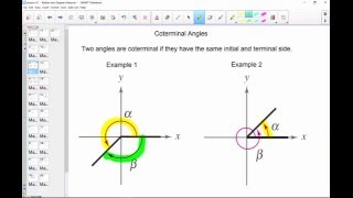 PreCalculus 4.1.1 Intro to Radian and Degree Measure