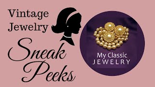 Vintage Jewelry Sneak Peek: Jomaz, Napier, Trifari, Monet, and more by My Classic Jewelry Vintage Jewelry Sneak Peek: Jomaz, Napier, Trifari, Monet, and more by My Classic Jewelry