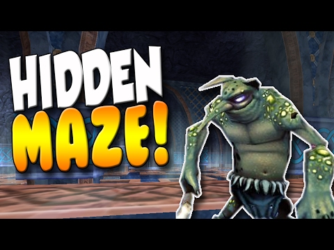 HIDDEN MAZE IN WIZARD101!! HIDDEN MAZE IN WIZARD101!!