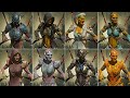 D'Vorah All Skins Showcase