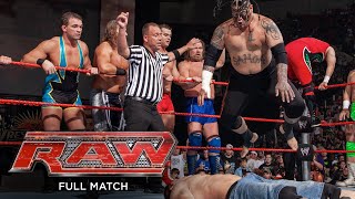 FULL MATCH - John Cena & Randy Orton vs. Raw roster – 17-on-2 Handicap Match: Raw, March 17, 2008