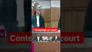 Contempt of Court #mphighcourt #lawyer #justice #reels FULL VIDEO IS ON YOUTUBE CHANNEL