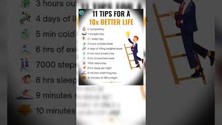 11 Tips For A 10X Better Life || #tip #for #better #life #mindset