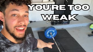 Watch This If You Can’t Power Clean 225 Lbs