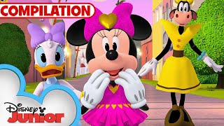 Minnie's Bow-Toons! | NEW 20 Minute Compilation | Part 4 | Party Palace Pals | @disneyjunior