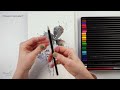 watercolor flower in 3 simple steps for beginners