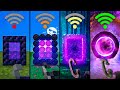 nether portal with different Wi-Fi in Minecraft