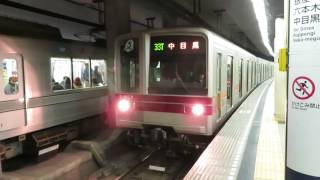 東武20050系21857F 東京メトロ日比谷線中目黒行き 上野駅発車