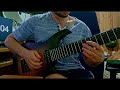 combine arpeggios to create a guitar solo