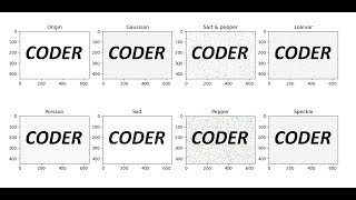 Add Noise to Image Python || PyTech