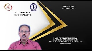 Lecture 16 : Optimization