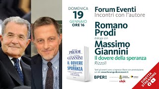 Romano Prodi e Massimo Giannini - Il dovere della speranza