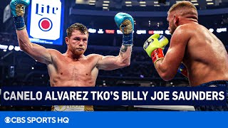 Canelo Alvarez TKO’s Billy Joe Saunders | Canelo vs Saunders FULL Recap | CBS Sports HQ