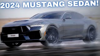 All New 2024 Ford Mustang Sedan Model |  for Proper Challenger to the Dodge Char