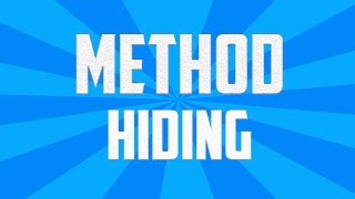 Method Hiding