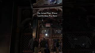 മഥുരയിൽ ശ്രീകൃഷ്ണൻ്റെ ജന്മസ്ഥലം. ജയിൽ മുറിക്ക് ചുറ്റുമാണ് ക്ഷേത്രം നിർമ്മിച്ചിരിക്കുന്നത്. #കൃഷ്ണ #സ്നേഹം
