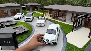 Bought a Mini Ultra-Luxury Mansion House | Diorama | Luxury Diecast Model Cars