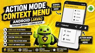 ANDROID - ACTION MODE MENU TUTORIAL IN JAVA