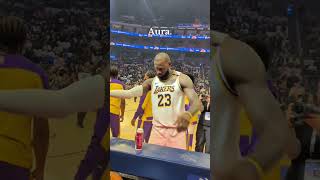 The Lebron Chalk Toss Never Gets Old