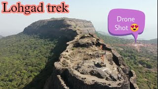 LOHGAD TREK | LOHGAD DRONE SHOTS | PLACES TO VISIT IN LONAVLA | LOHGAD DRONE VIDEO TOUR#mbatraveller