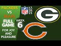 🏈Green Bay Packers vs Chicago Bears Week 6 NFL 2021-2022 Full Game Watch Online | Football 2021