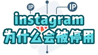 instagram为什么会被停用？instagram被停用原因 #instagram #instagram封号原因有哪些 #instagram账号被停用是什么原因 #instagram刚注册就被停用