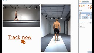 2D Markerless Tracking: Gait – Analysis Workflow // CONTEMPLAS MULTI CAMERA SYSTEM®
