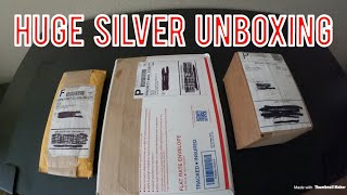 Huge Silver Unboxing