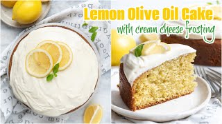 Moist Lemon Olive Oil Cake Recipe