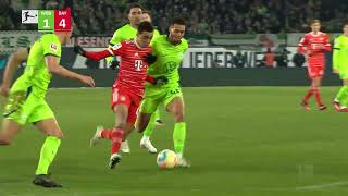 Wolfsburg 2 - 4 Bayern (Bundesliga 2022 - 2023 Matchday 19 Highlights)