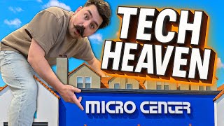Touring the BEST Tech Store In The WORLD | MICROCENTER