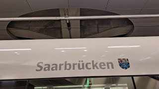 Zugausfahrt in Saarbrücken Hbf Teil 116 | Jobticket | Vlog 1938 | Trainspotter.Manuel.2024