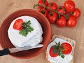 Herbal cheese from Greek yogurt, delicious and creamy, you can make it in a few minutes