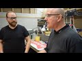 making brubaker guitars shop visit