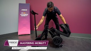 Mastering Mobility | Pride Mobility® | Folding and Unfolding the Go Go® Carbon