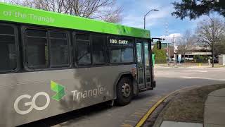 GoTriangle | 2022 Gillig Low Floor [#2203] operating on route 300.