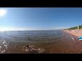 saulkrasti beach latvia 360° video