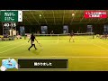 大接戦になったハゲのスライサーのエキシビ戦【テニス ダブルス】インスピリッツ中級ミックスダブルスin トマトインドア